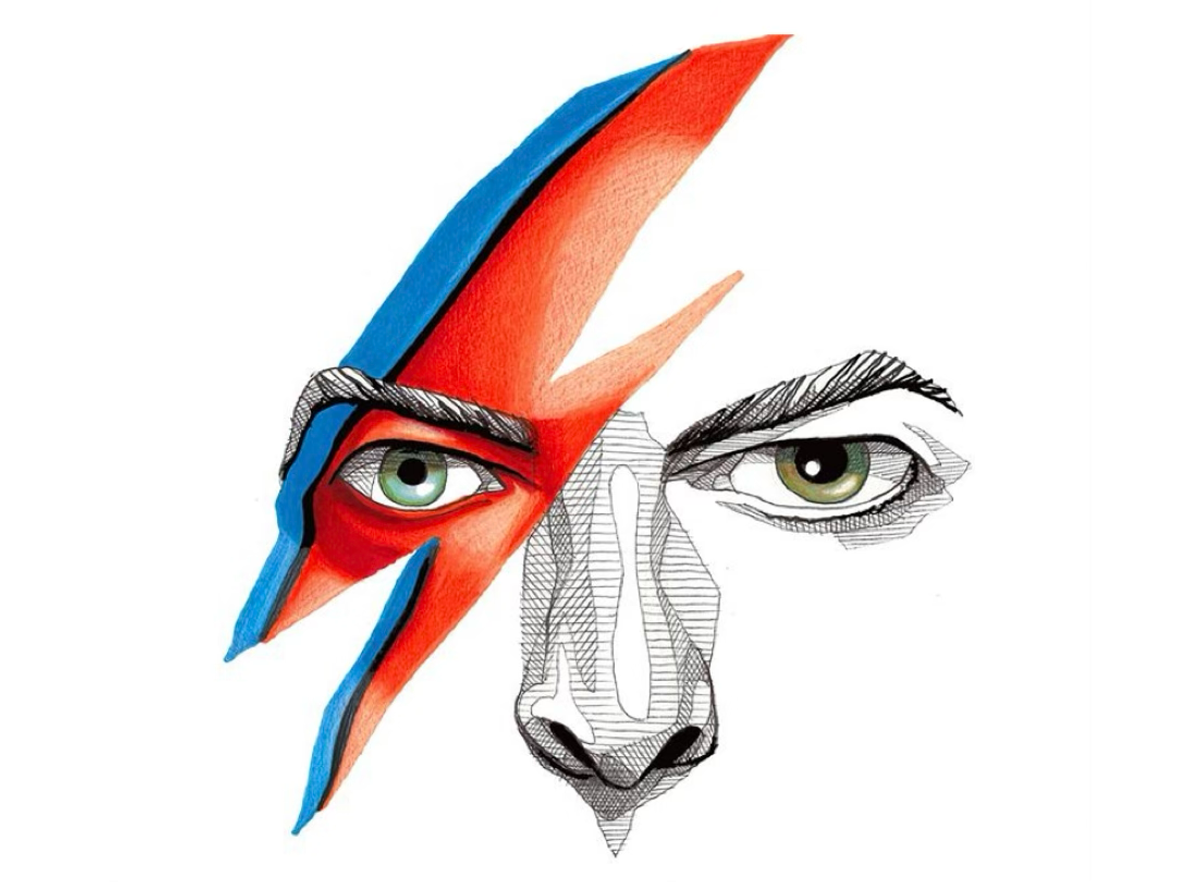 Image of the Southbound stage with a mircophone in the foreground.